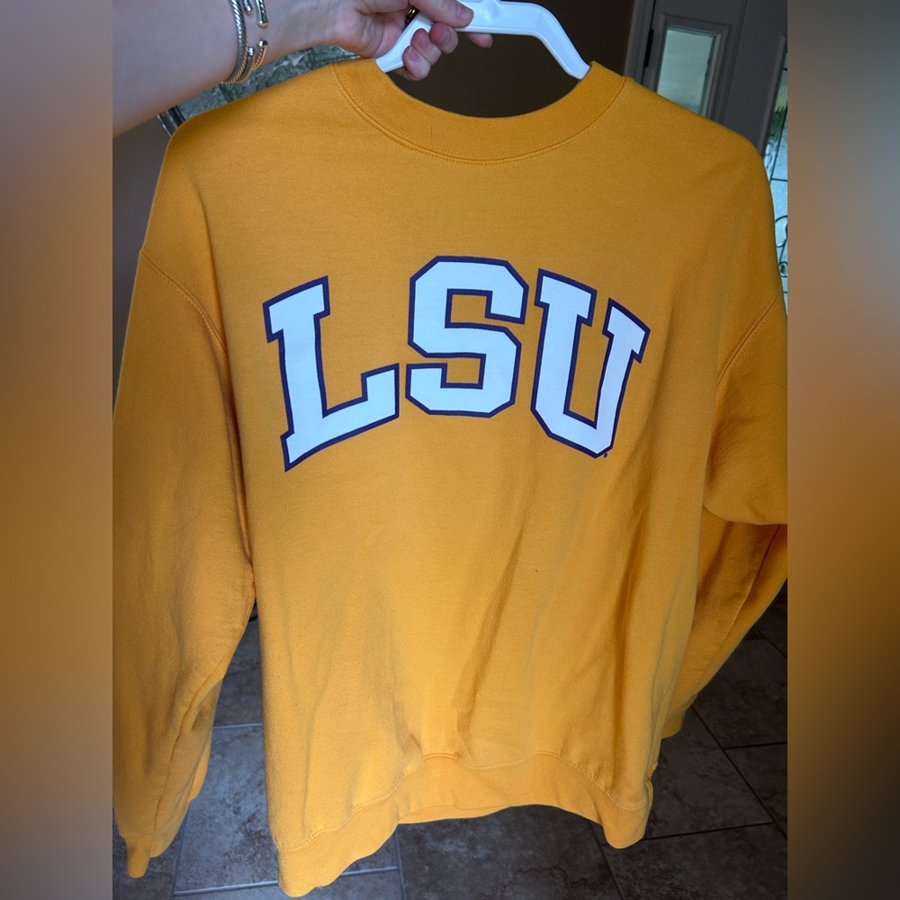 Champion Yellow Sweatshirt